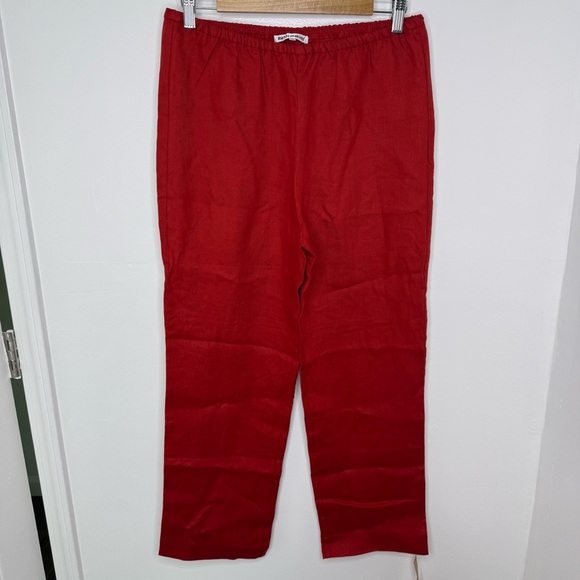 REFORMATION NWT Remi Cropped Linen Pants - Picture 2 of 8
